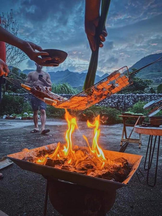 Lo Lo Homestay & Cafe Meo Vac Kültér fotó