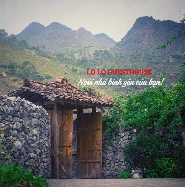 Lo Lo Homestay & Cafe Meo Vac Kültér fotó